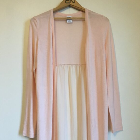 Powder Pink Open Duster Princess Babydoll Cardigan - Picture 4 of 12